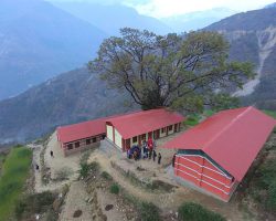 Handing Over of the New building to  Adarsha Basic School