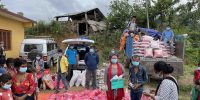 Covid-19 Relief: Reaching out with Food Materials to Different places for Victims and Needy people