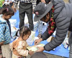 Supporting Education and Essentials to the Students of 19 Schools at Barekot